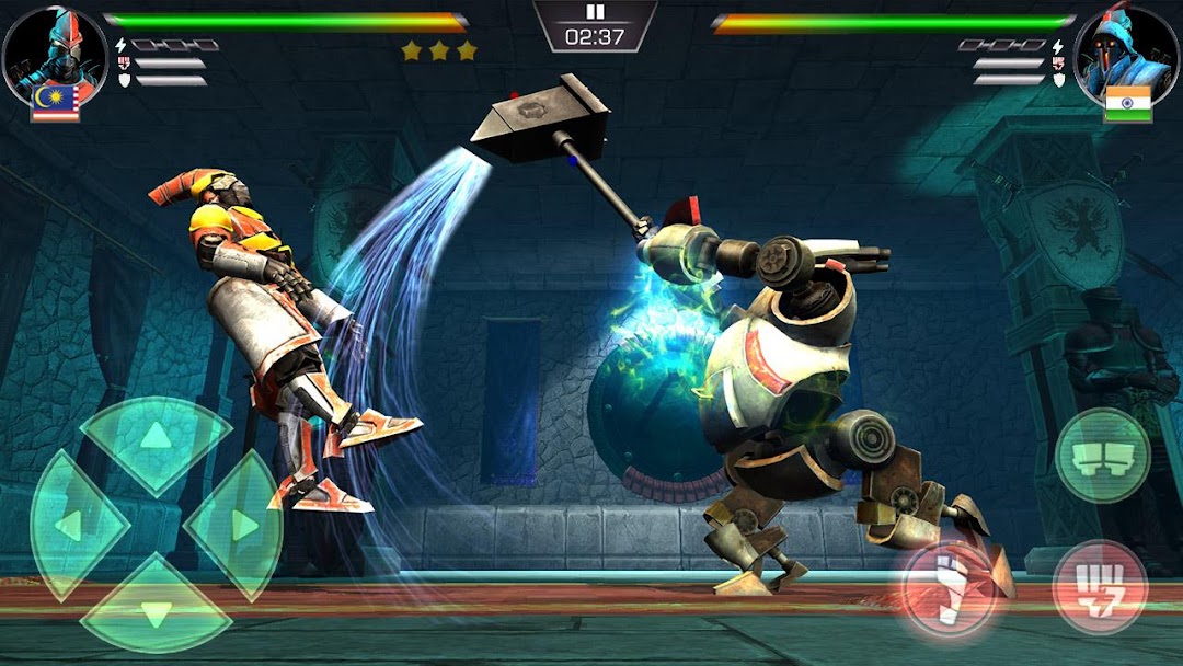 Clash Of Robots Fighting Game mod apk screenshot 2