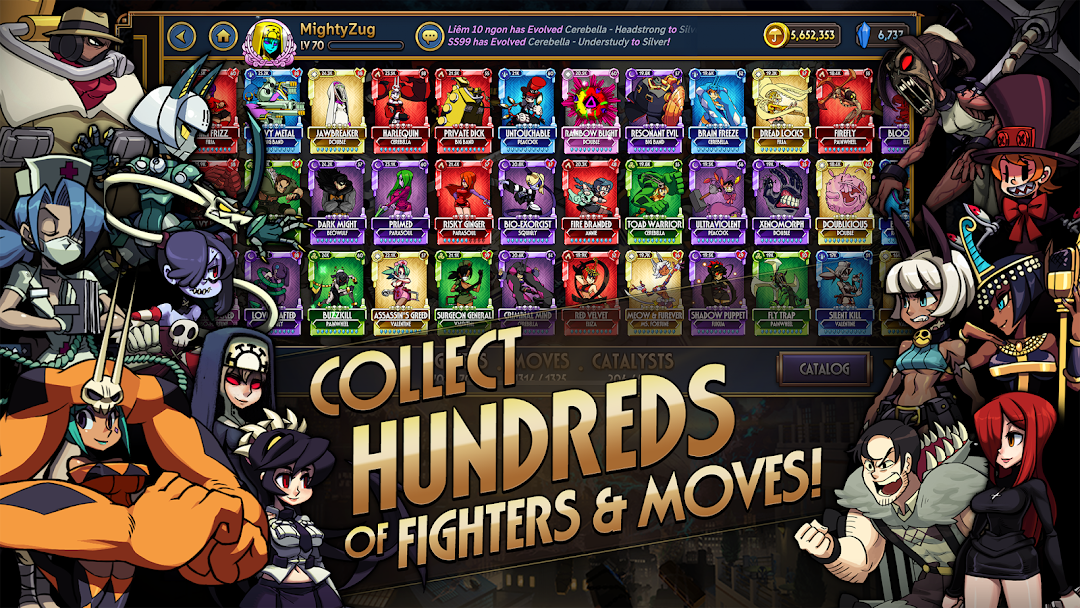 Skullgirls: Fighting RPG mod apk screenshot 3