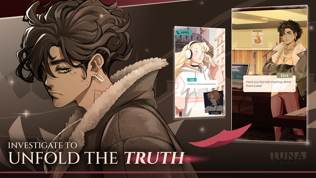 Luna Ravel - Interactive Story ảnh chụp màn hình 3