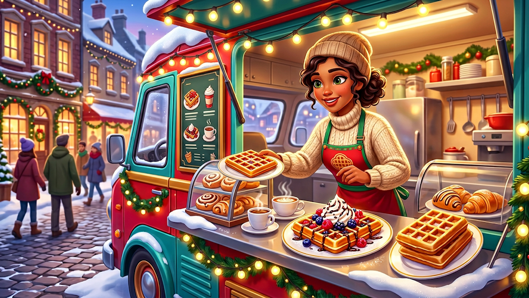 Christmas Cooking Games ảnh chụp màn hình 1