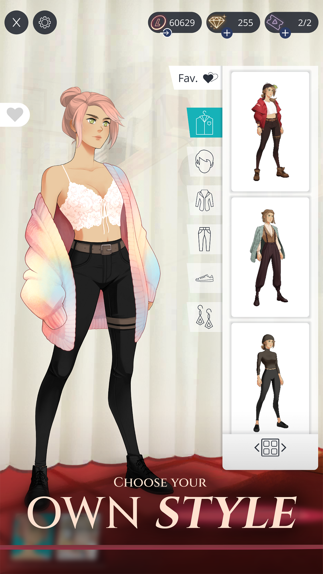 Luna Ravel - Interactive Story ảnh chụp màn hình 5