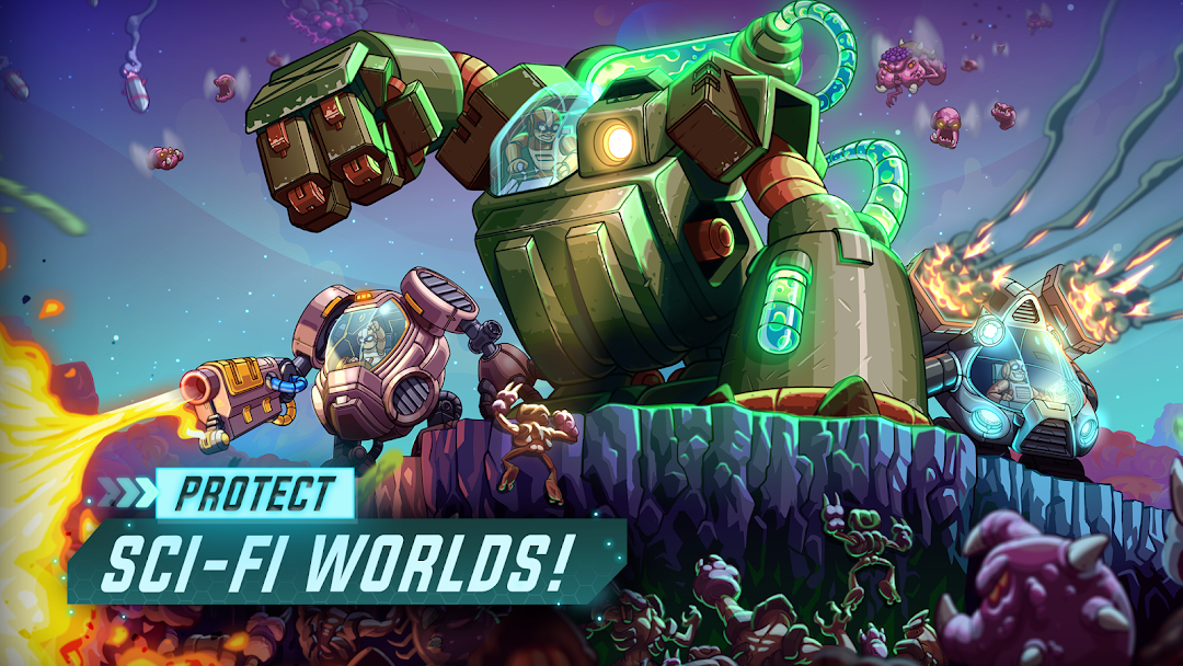 Iron Marines Offline Strategy ảnh chụp màn hình 1