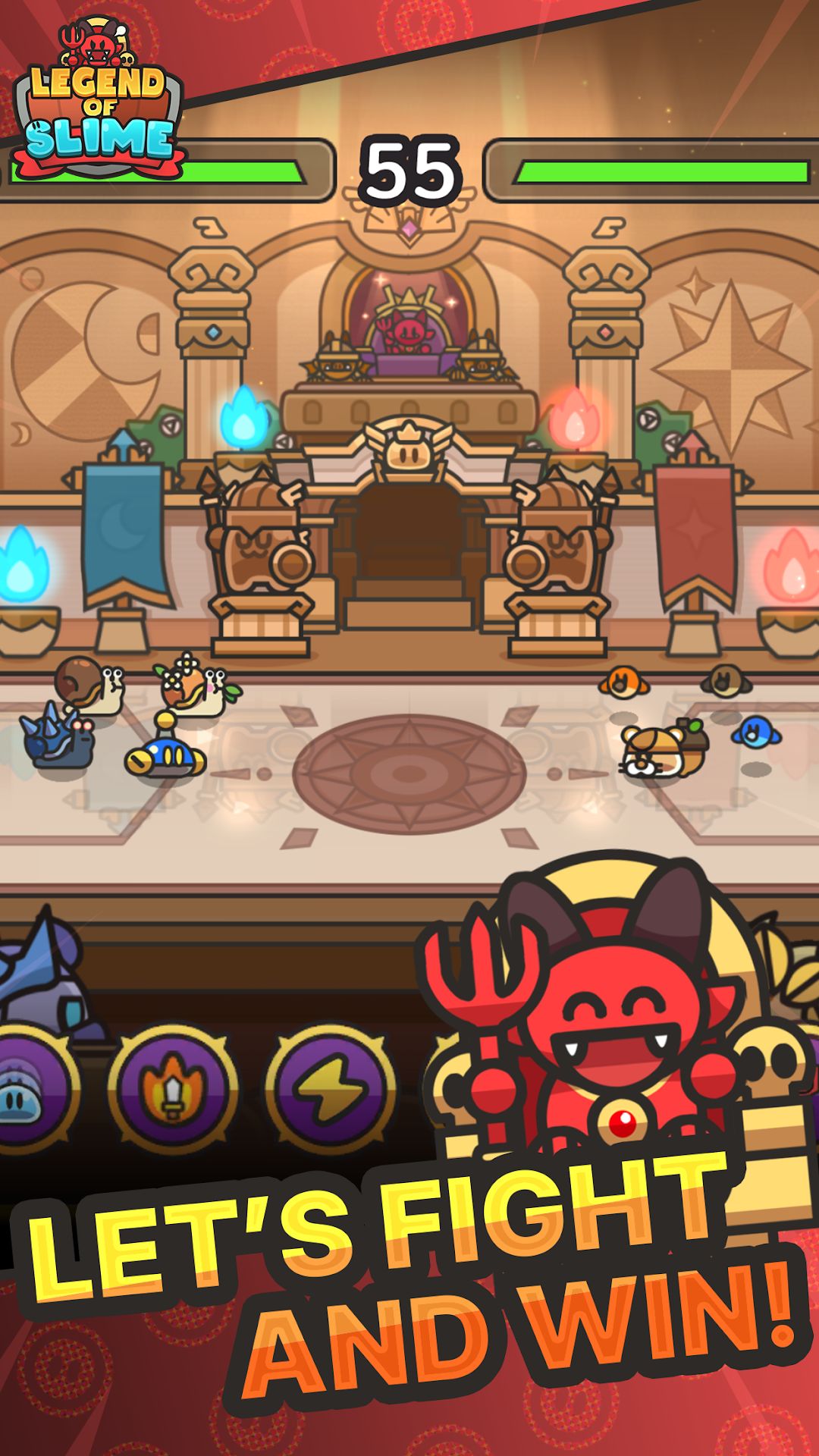Legend of Slime: Idle RPG War ảnh chụp màn hình 5