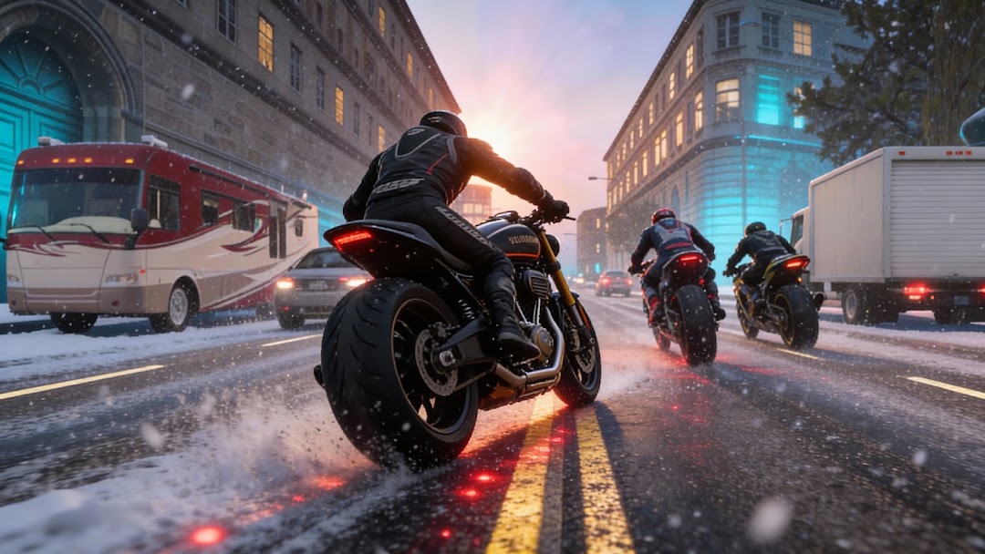 Motor Bike: Xtreme Races mod apk screenshot 5