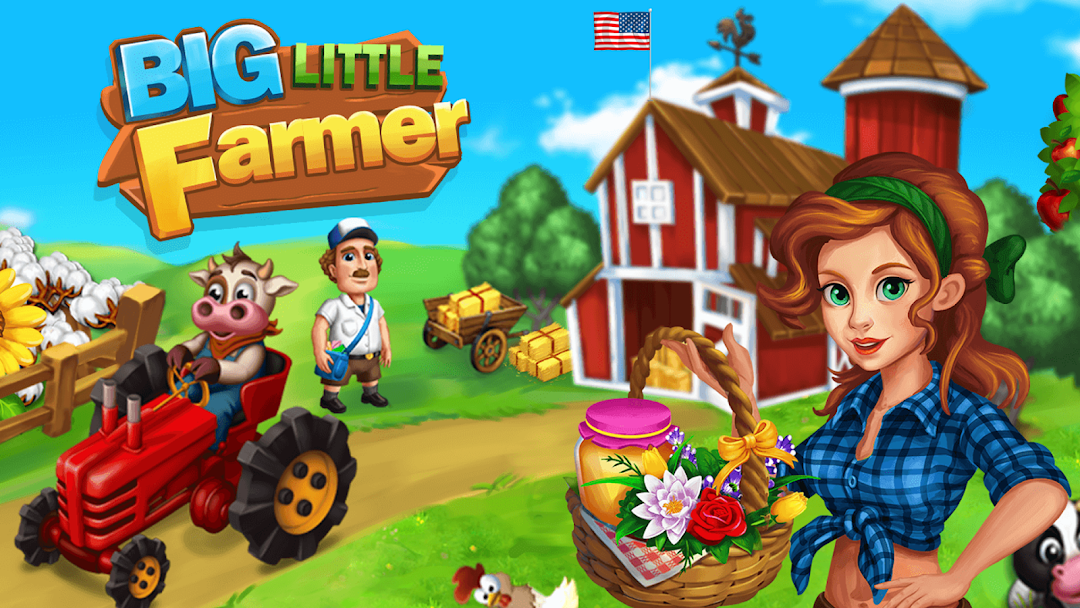 Big Little Farmer Offline ảnh chụp màn hình 2