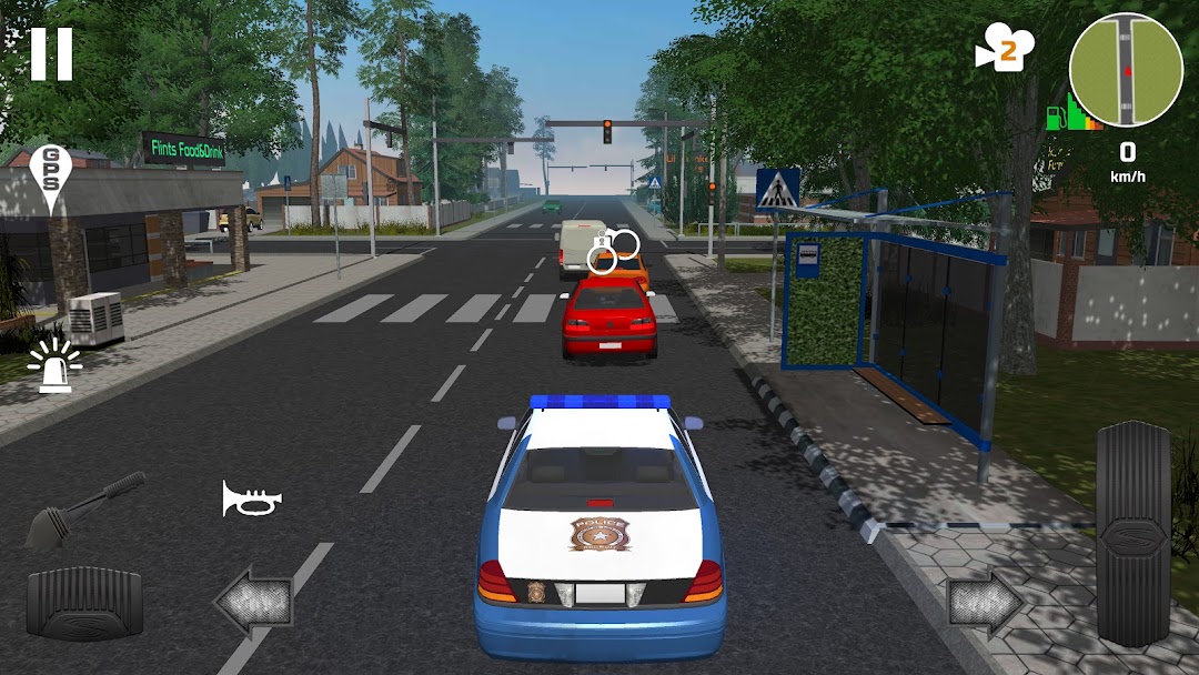 Police Patrol Simulator ảnh chụp màn hình 2