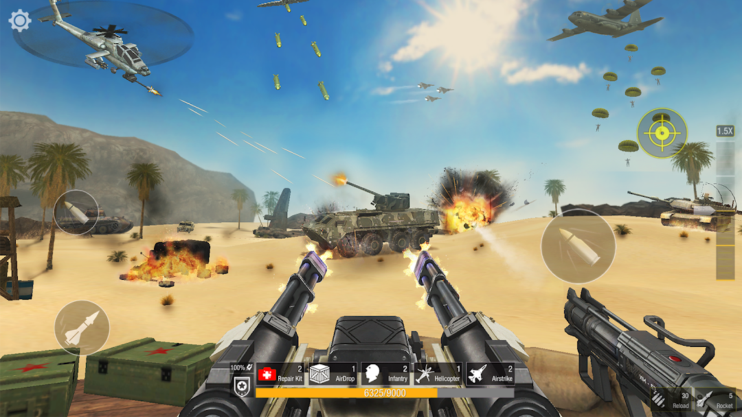 World War: Army Battle FPS 3D ảnh chụp màn hình 3