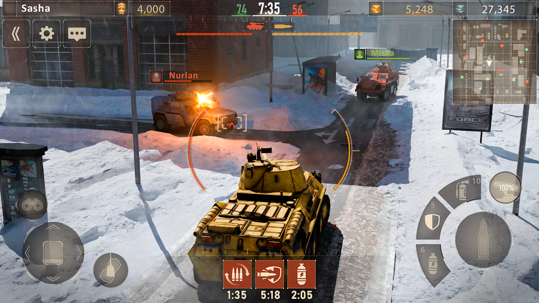 Metal Force: Shooter Machines mod apk screenshot 4