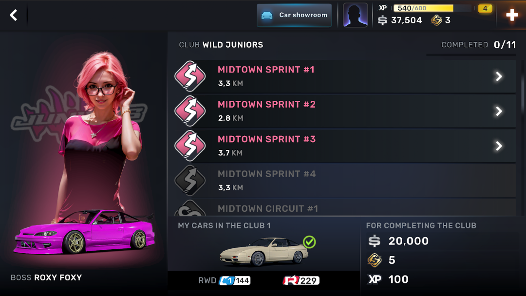 CarX Street mod apk screenshot 5