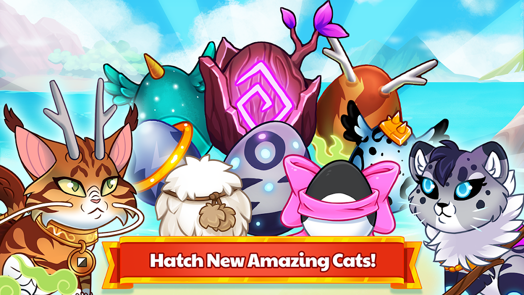 Castle Cats - Idle Hero RPG ảnh chụp màn hình 2