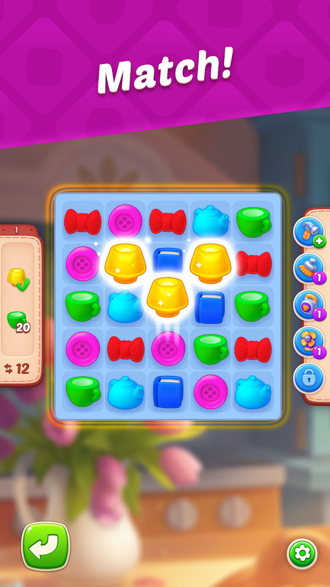 Homescapes mod apk screenshot 3