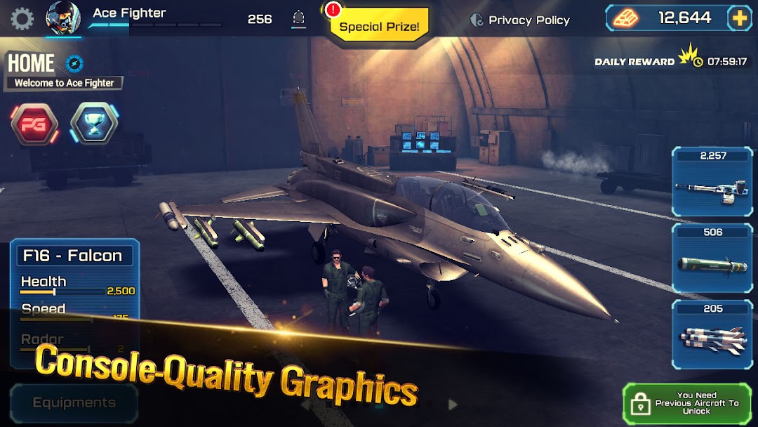 Ace Fighter: Modern Air Combat ảnh chụp màn hình 2