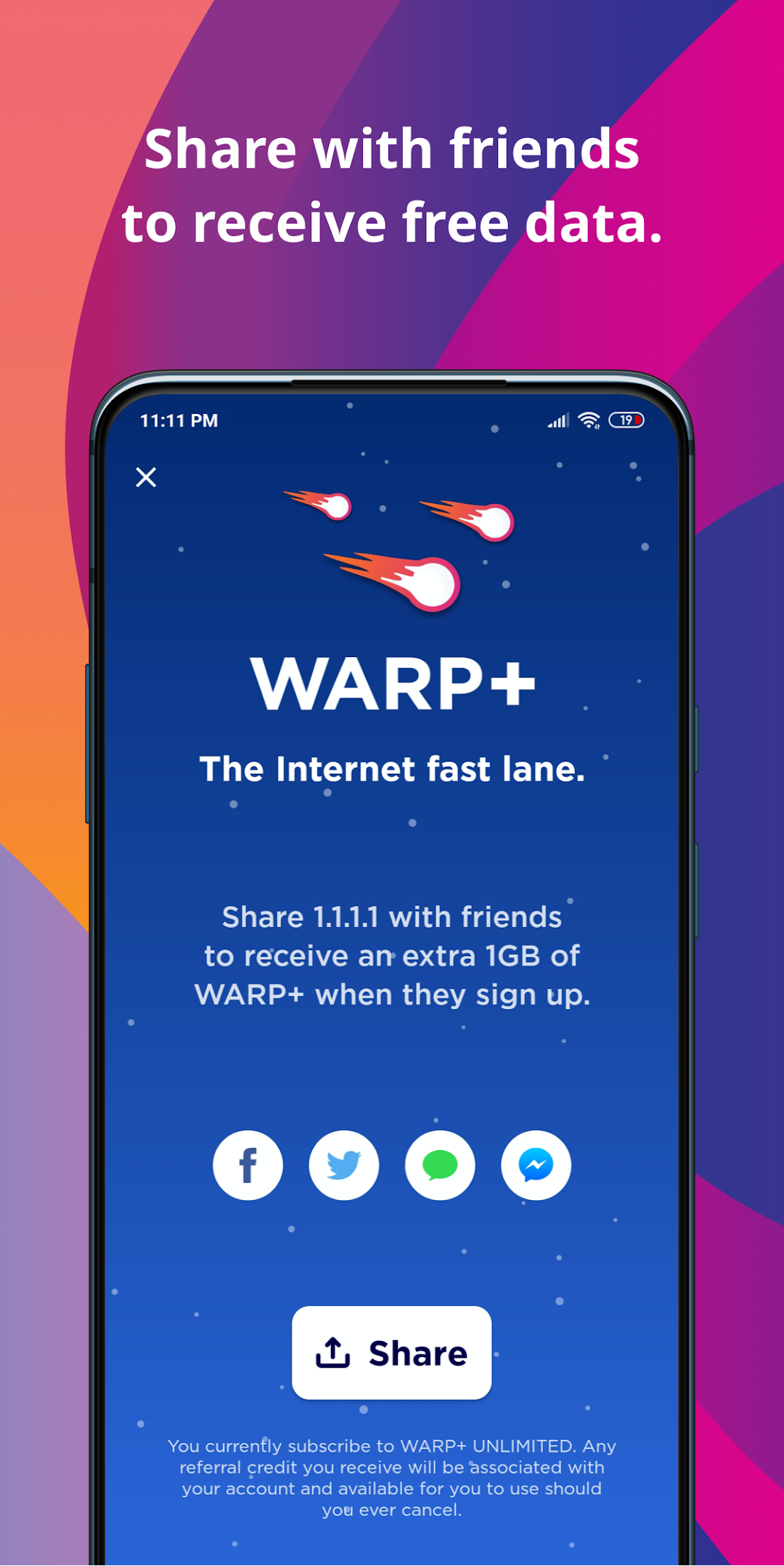 1.1.1.1 + WARP: Safer Internet mod apk screenshot 4