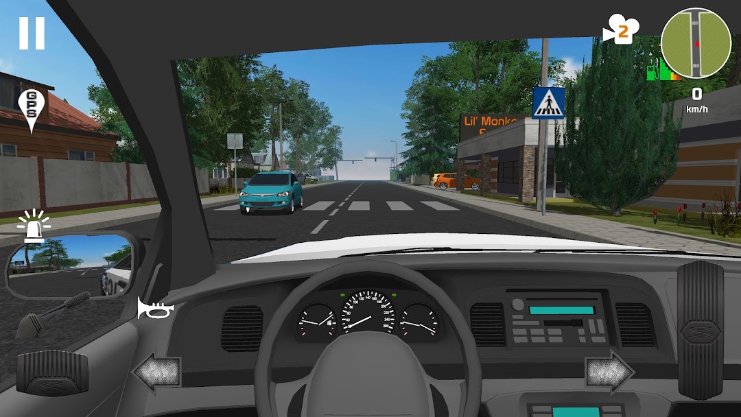 Police Patrol Simulator ảnh chụp màn hình 4