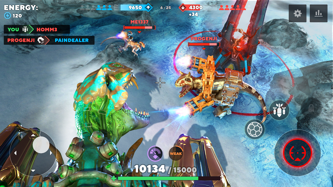 Dino Squad: Dinosaur Shooter ảnh chụp màn hình 5
