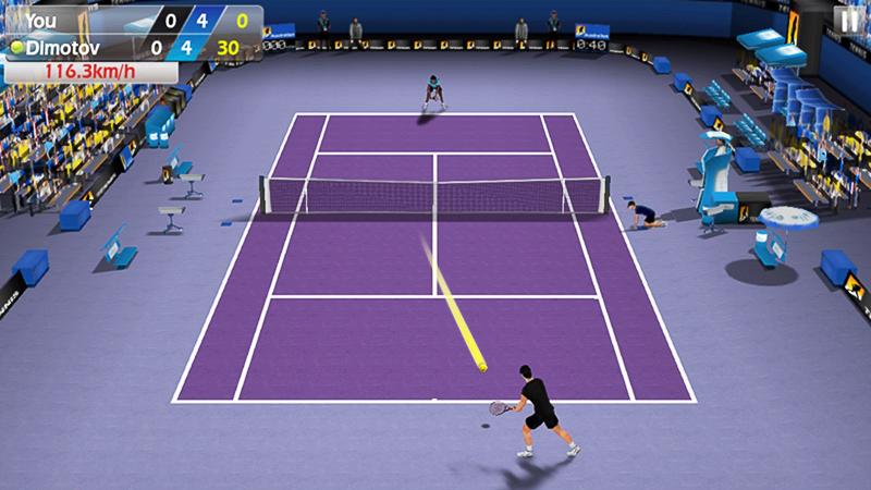 3D Tennis mod apk screenshot 4
