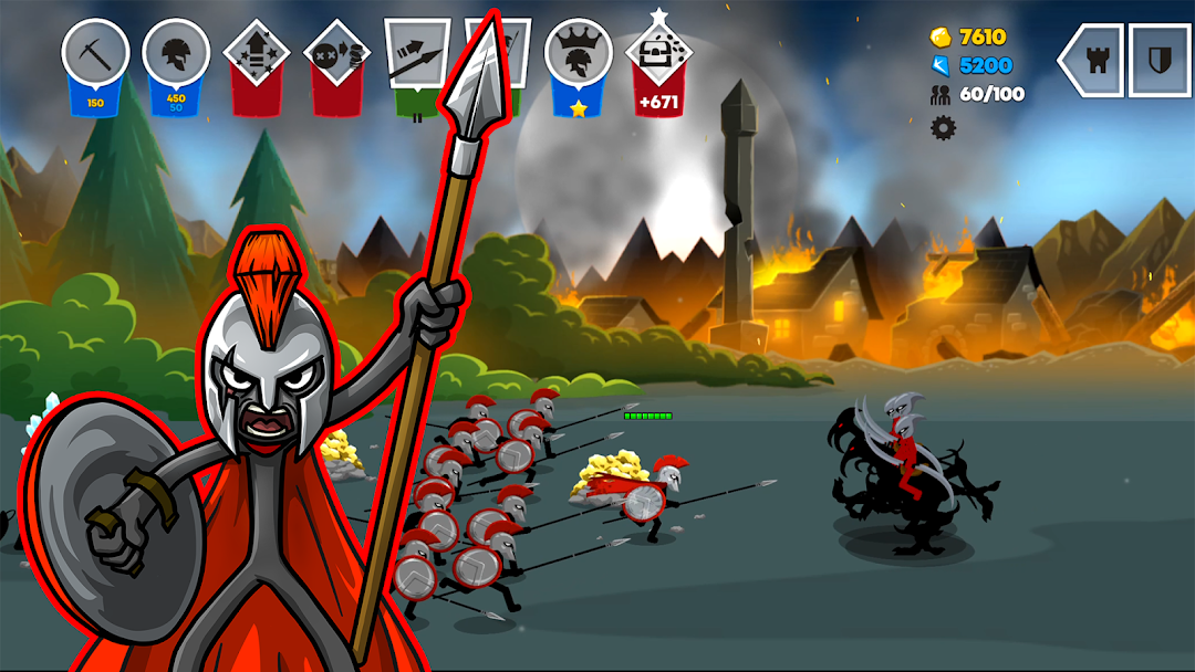 Stick War: Saga ảnh chụp màn hình 3