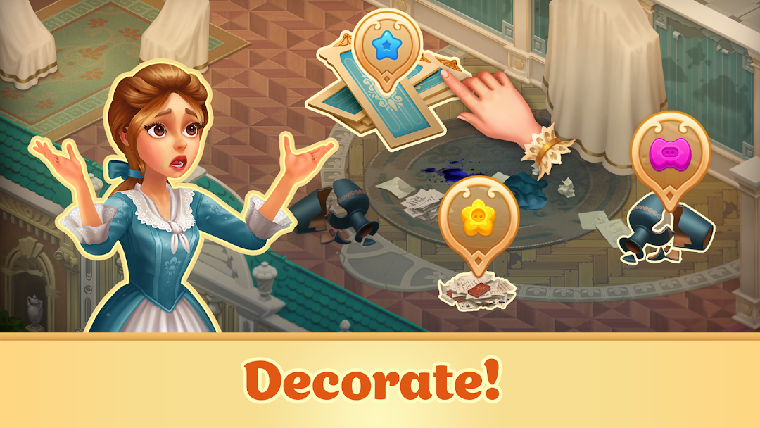 Storyngton Hall: Match 3 games mod apk screenshot 4