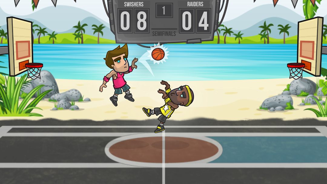 Basketball Battle ảnh chụp màn hình 3