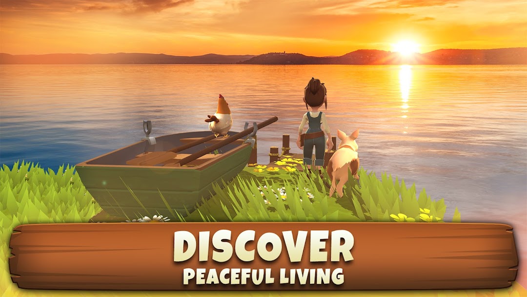Sunrise Village: Farm Game ảnh chụp màn hình 4