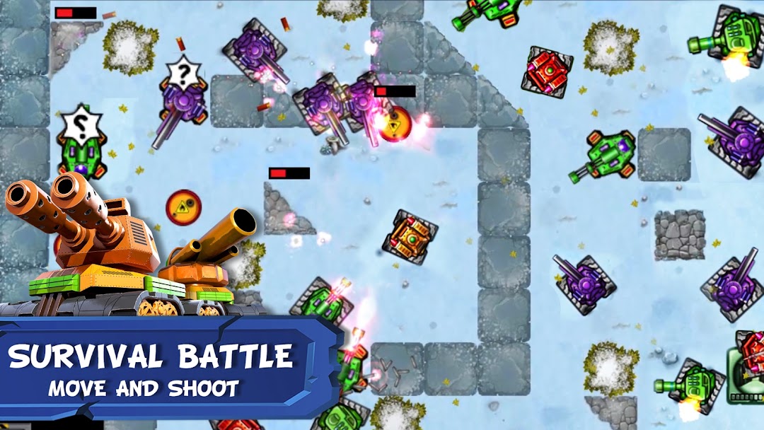 Tank Battles 2D ảnh chụp màn hình 1