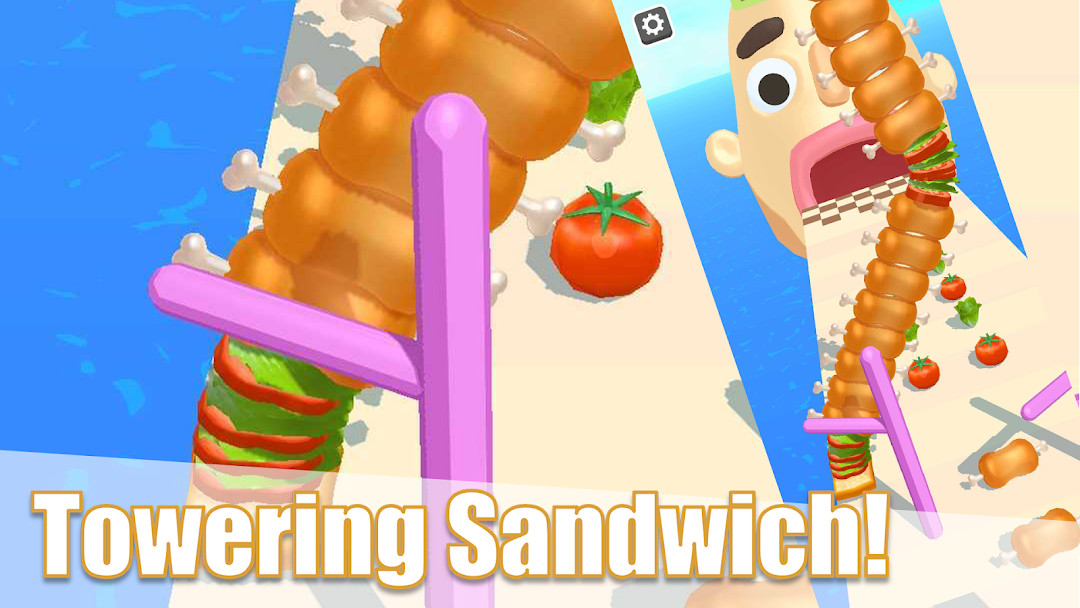 Sandwich Runner ảnh chụp màn hình 1