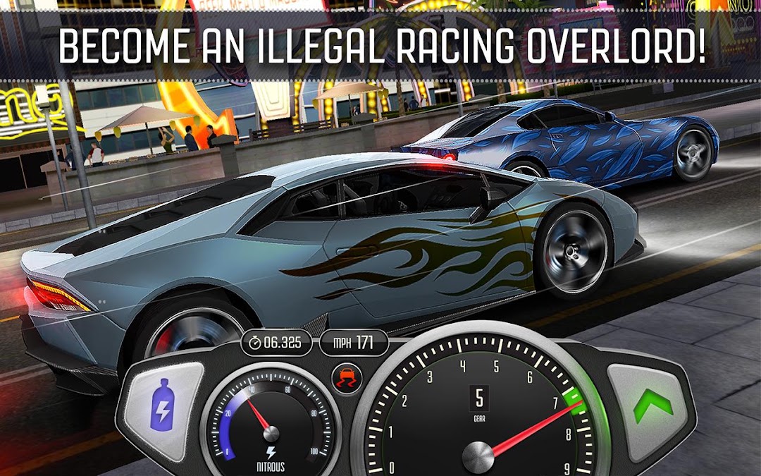 TopSpeed: Drag & Fast Racing mod apk screenshot 4