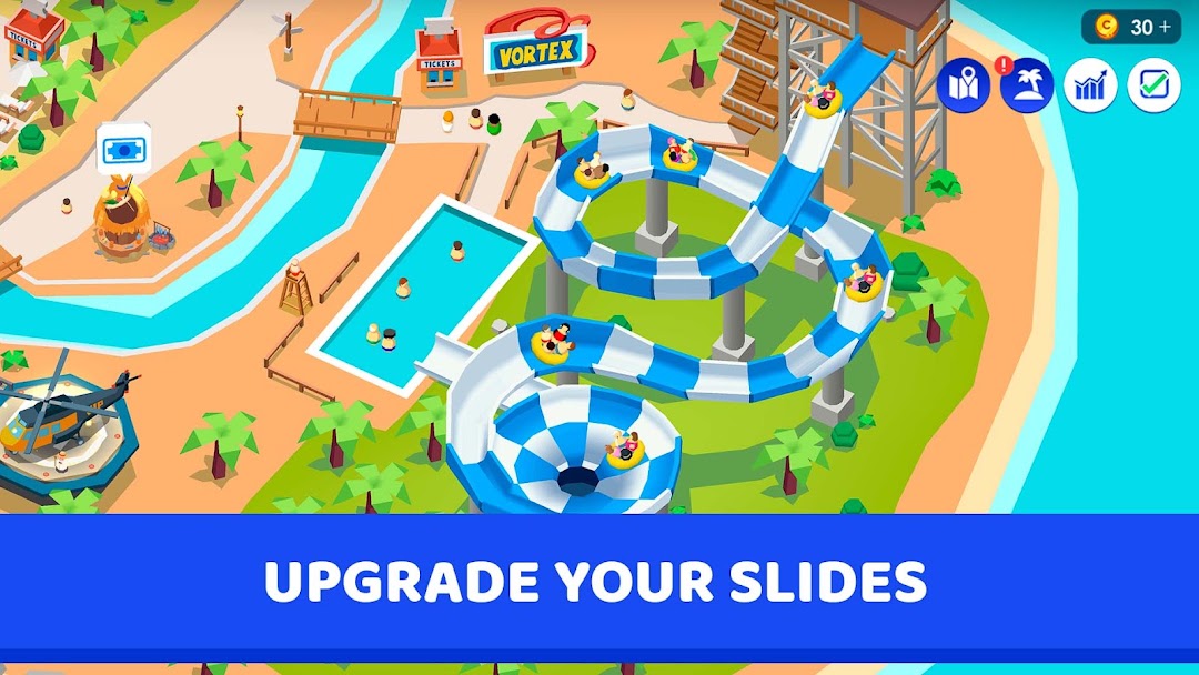 Idle Theme Park Tycoon ảnh chụp màn hình 3