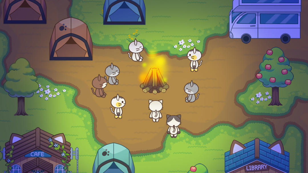 Cat Forest - Healing Camp mod apk screenshot 5