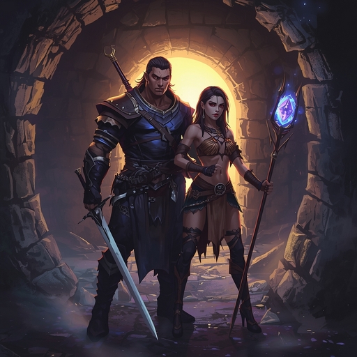 Moonshades Offline Dungeon RPG