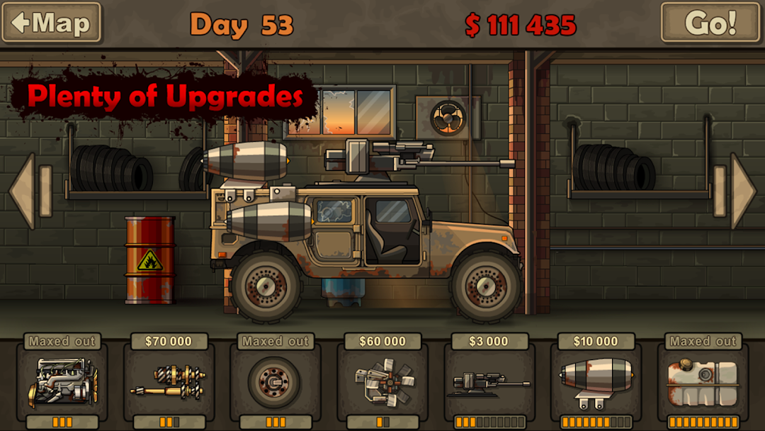 Earn to Die Lite mod apk screenshot 3