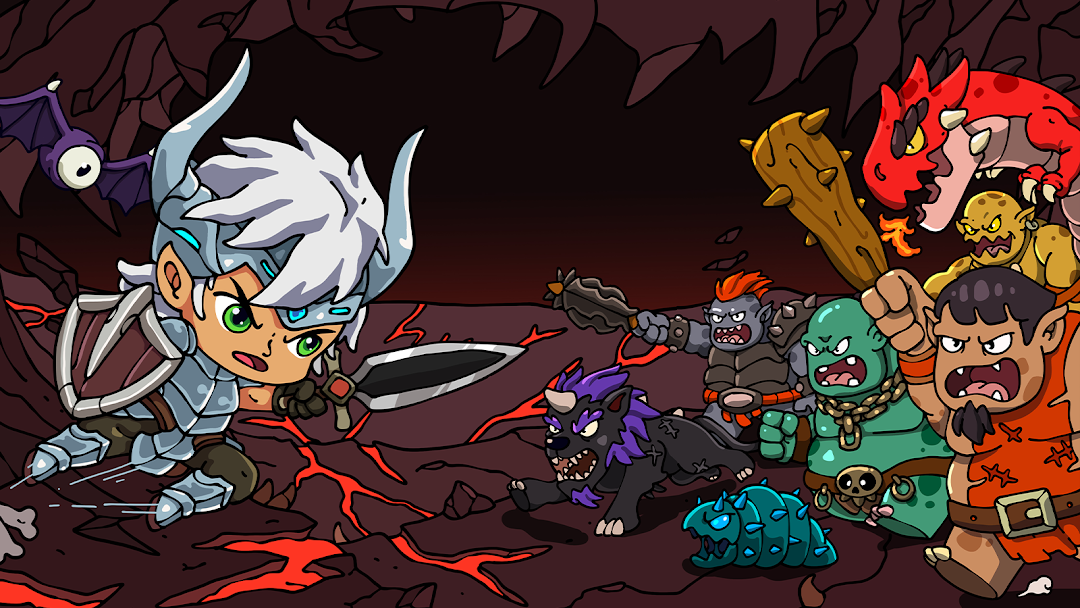Dragon Monster Hunter Idle RPG ảnh chụp màn hình 1