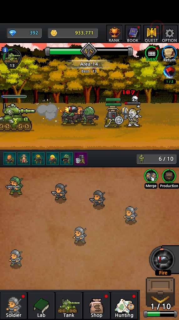 Grow Soldier : Merge mod apk screenshot 4
