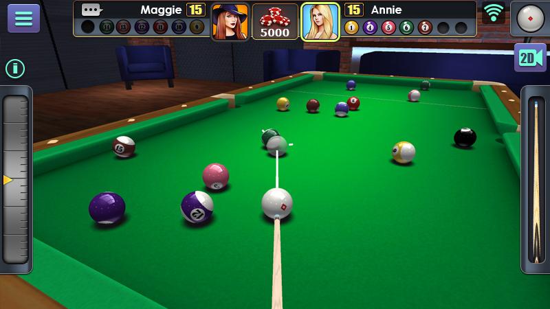 3D Pool Ball ảnh chụp màn hình 2