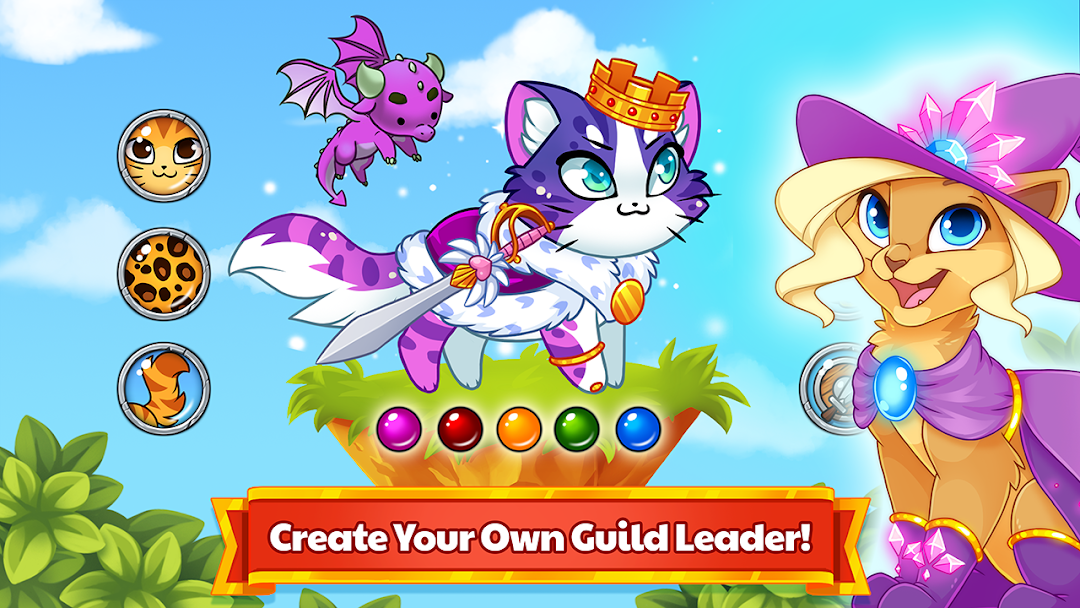 Castle Cats - Idle Hero RPG ảnh chụp màn hình 3