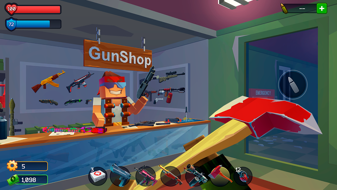 Pixel Combat: Zombies Strike mod apk screenshot 2