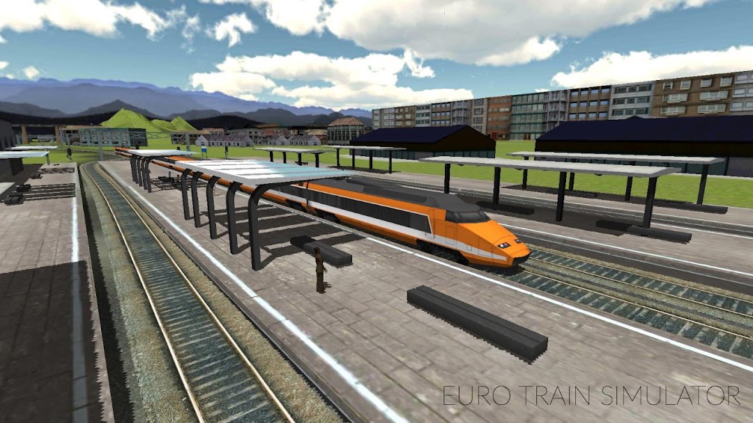 Euro Train Simulator: Game ảnh chụp màn hình 3