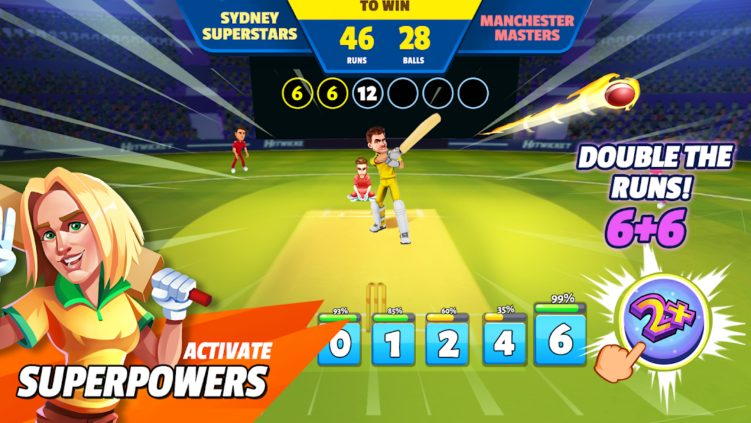 Hitwicket Cricket Game 2026 mod apk screenshot 4