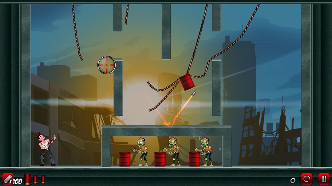 Stupid Zombies 2 ảnh chụp màn hình 1