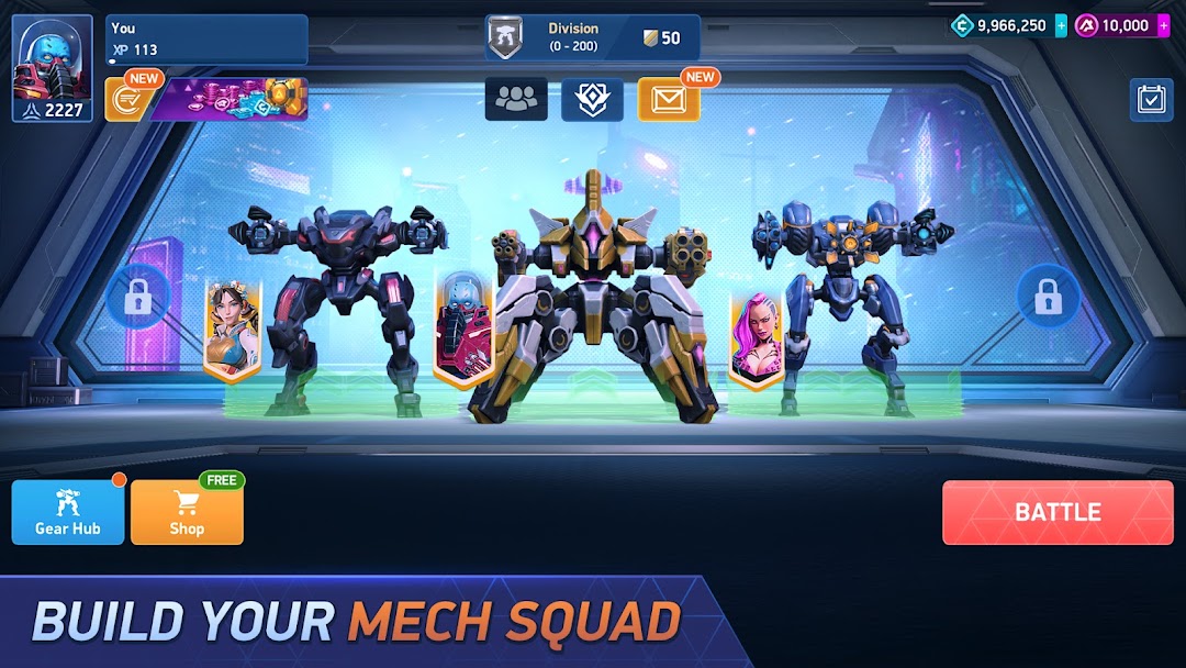 Mech Arena - Shooting Game mod apk screenshot 1