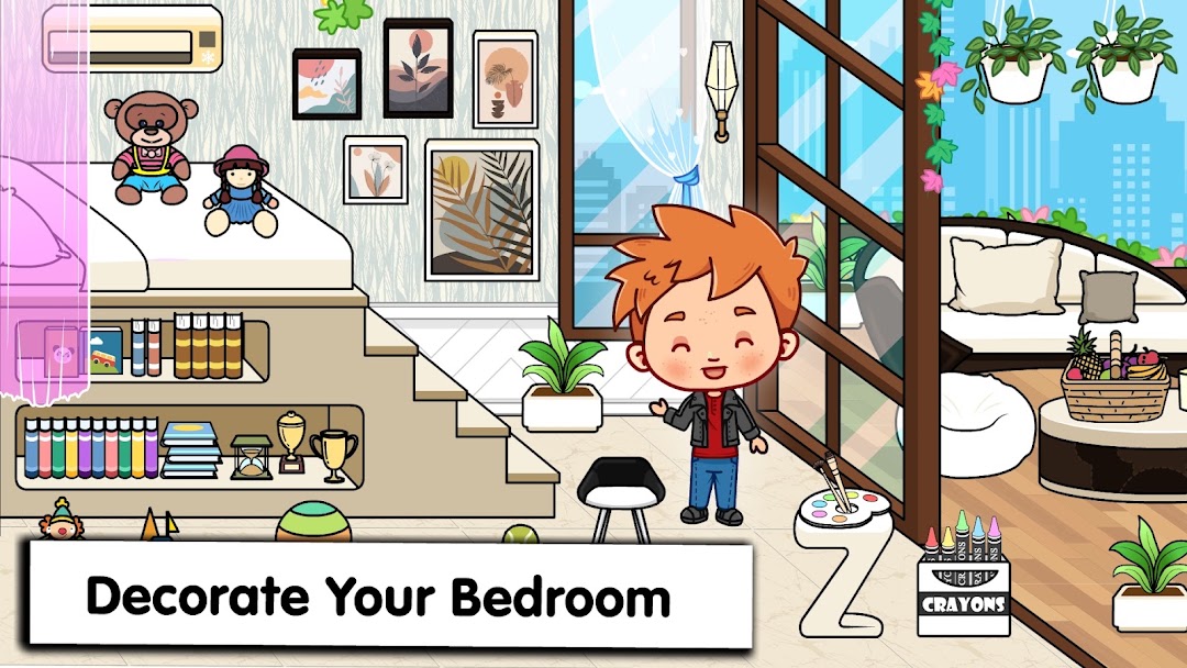 Tizi Princess Home Design Game mod apk screenshot 3