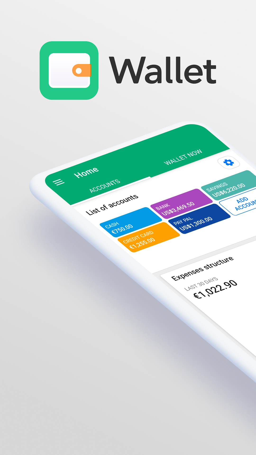 Wallet: Budget Expense Tracker ảnh chụp màn hình 1