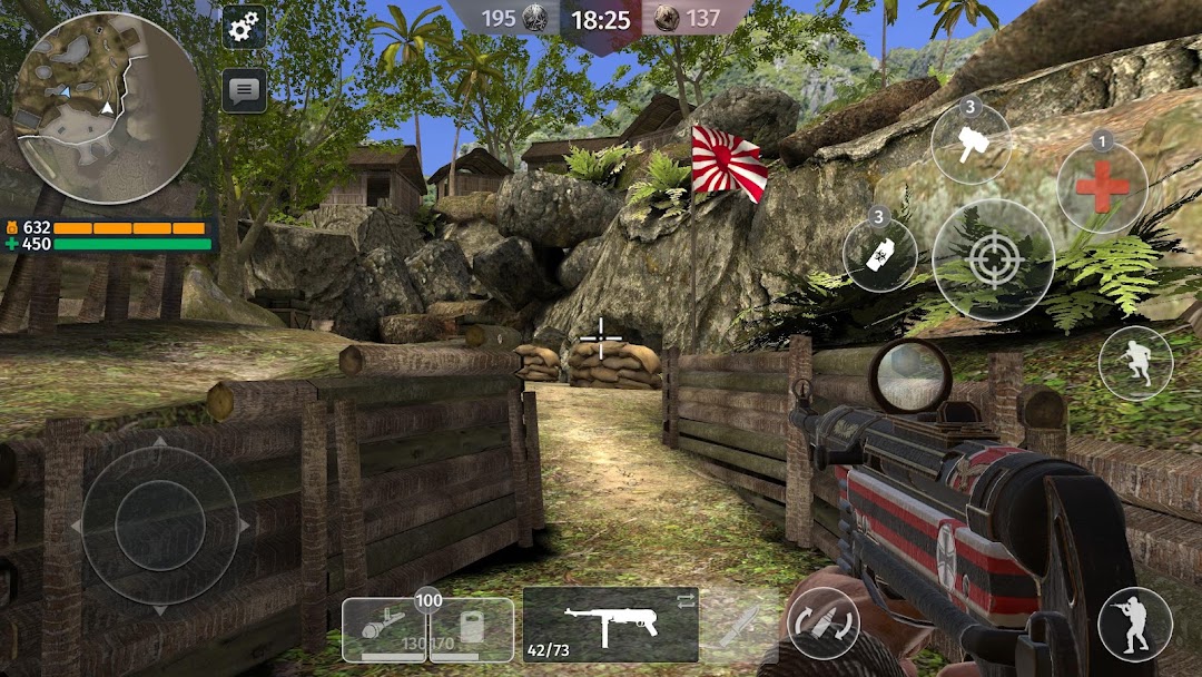 World War 2－FPS Shooting Games ảnh chụp màn hình 1
