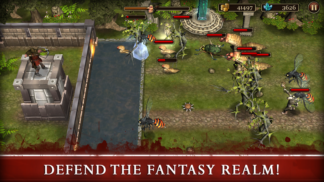 Three Defenders 2 mod apk screenshot 1