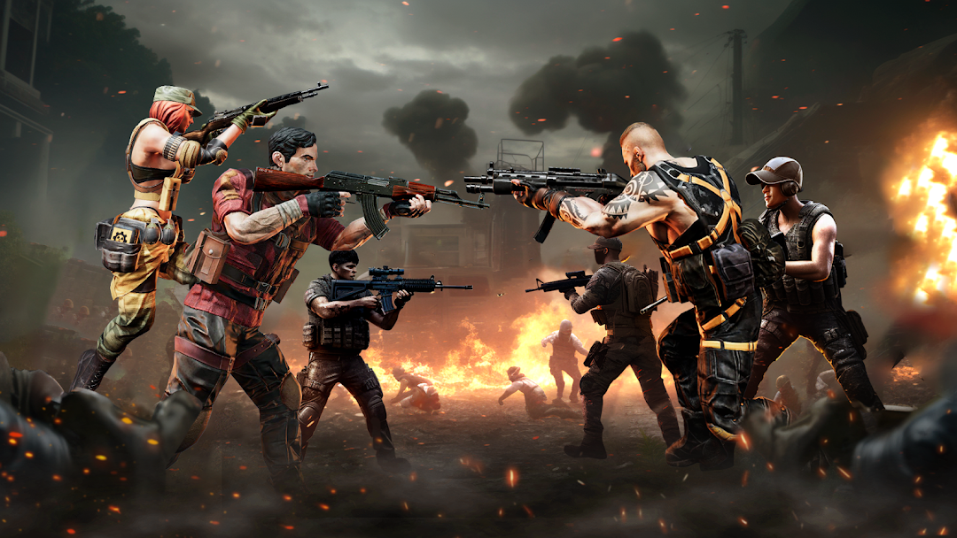 Zombie Hunter: Offline Games mod apk screenshot 2