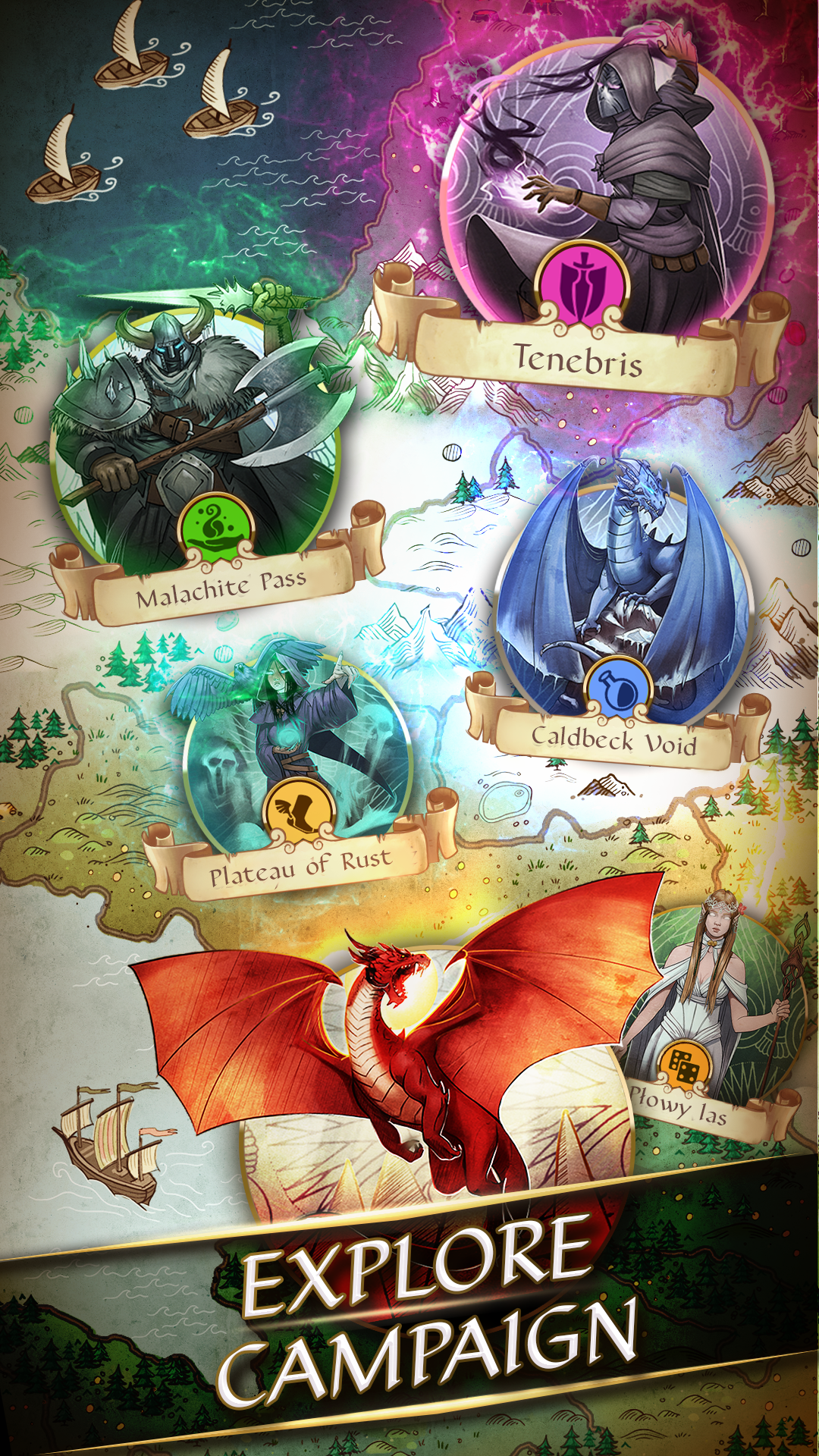 Gemstone Legends: RPG games ảnh chụp màn hình 4