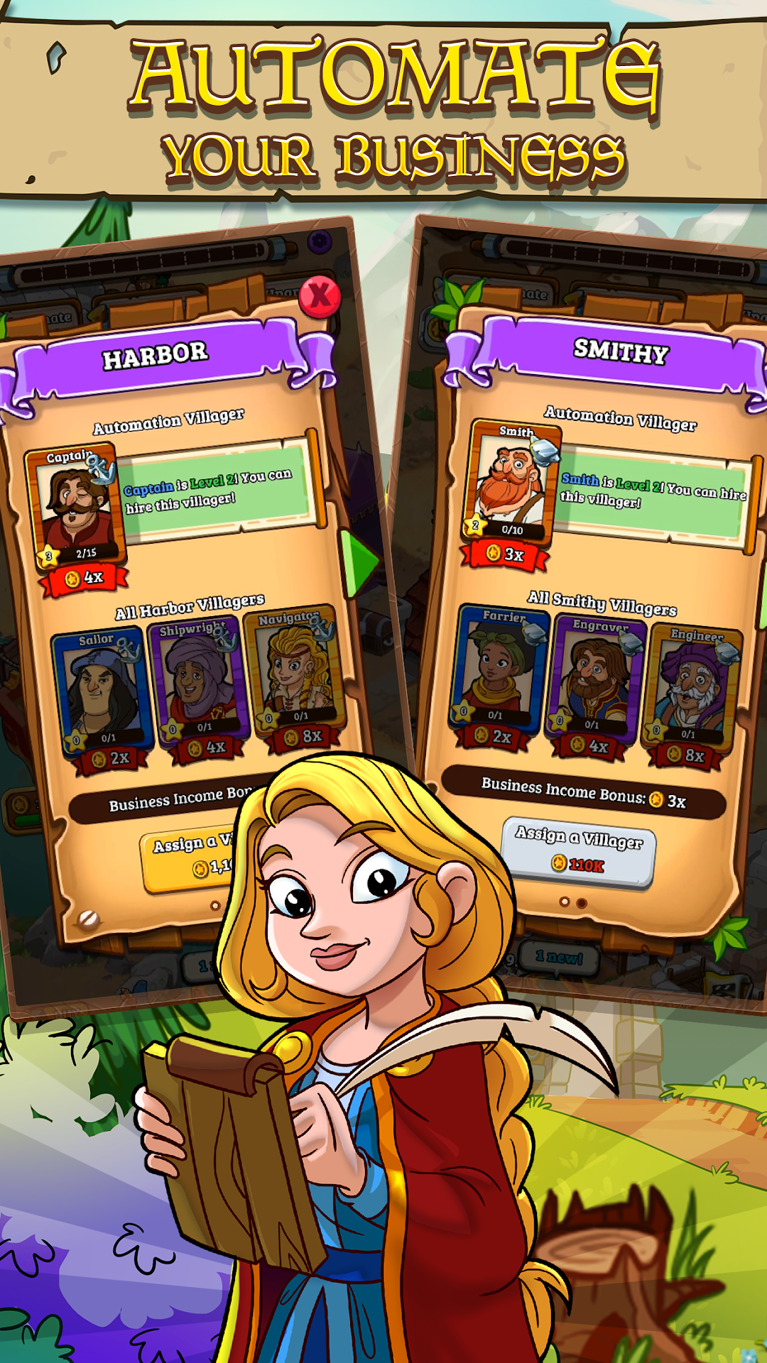 Royal Idle: Medieval Quest mod apk screenshot 4