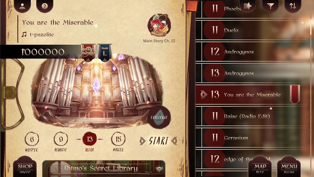 Lanota - Music game with story ảnh chụp màn hình 2