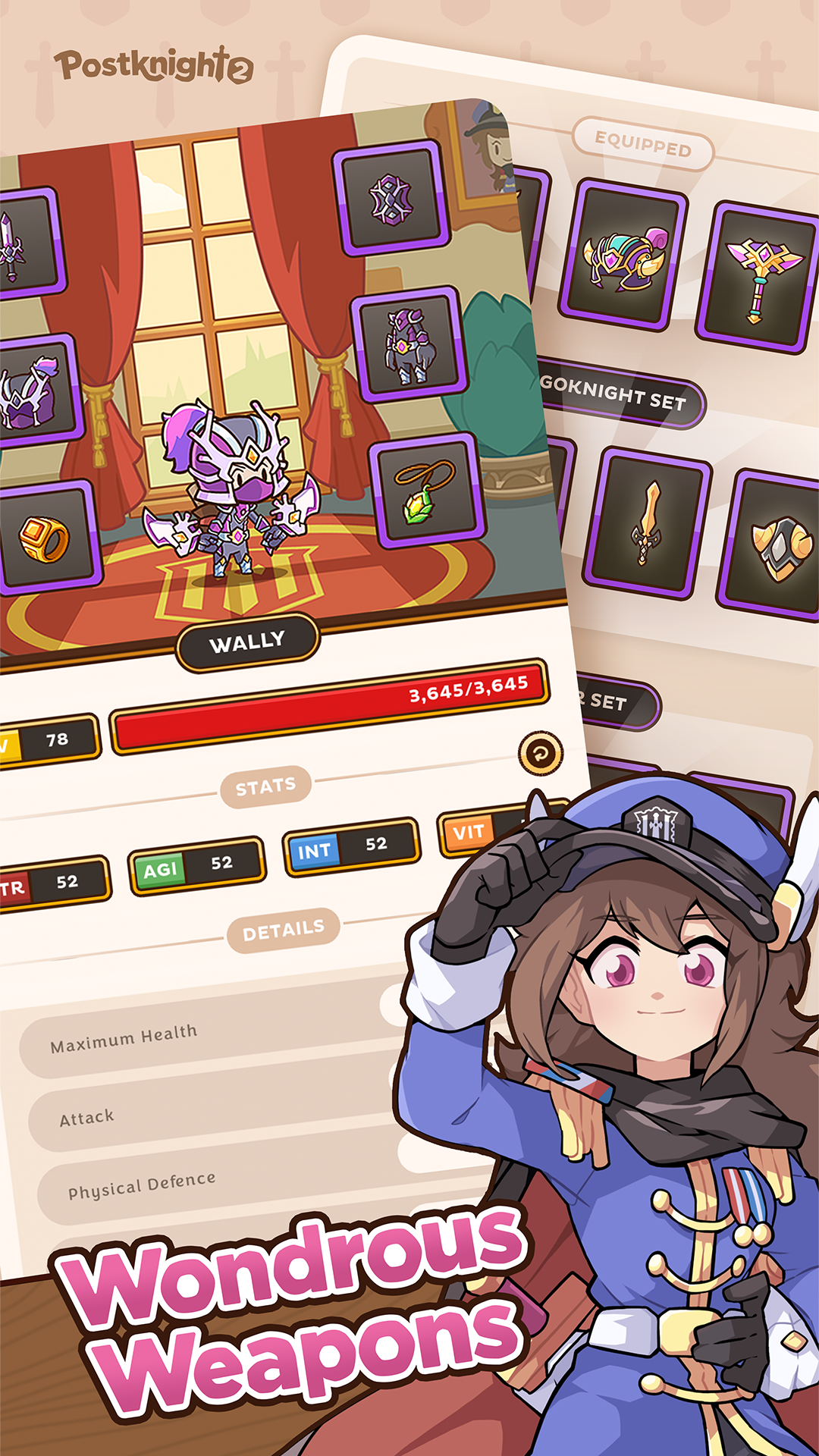 Postknight 2 ảnh chụp màn hình 2