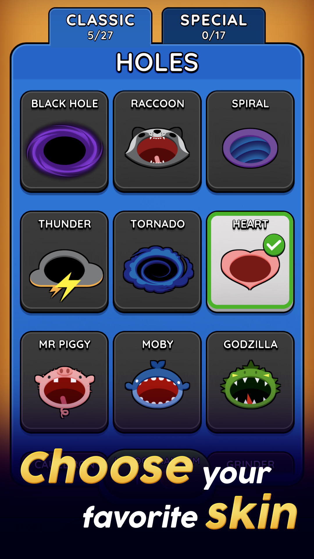 Hole.io mod apk screenshot 4